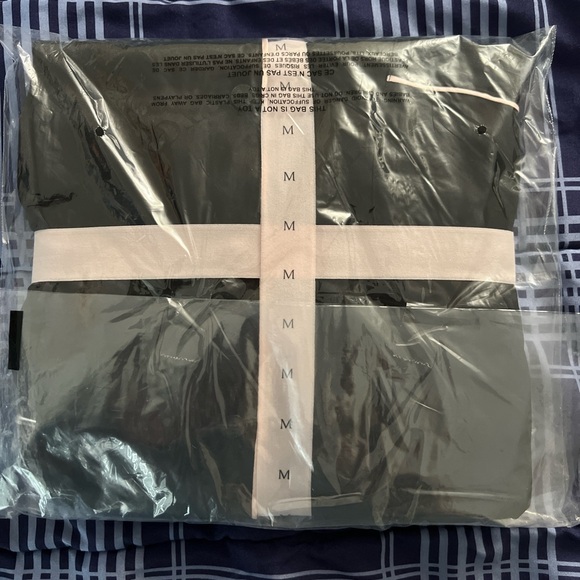 Victoria's Secret Black Sleepwear with White Trim - Picture 3 of 4